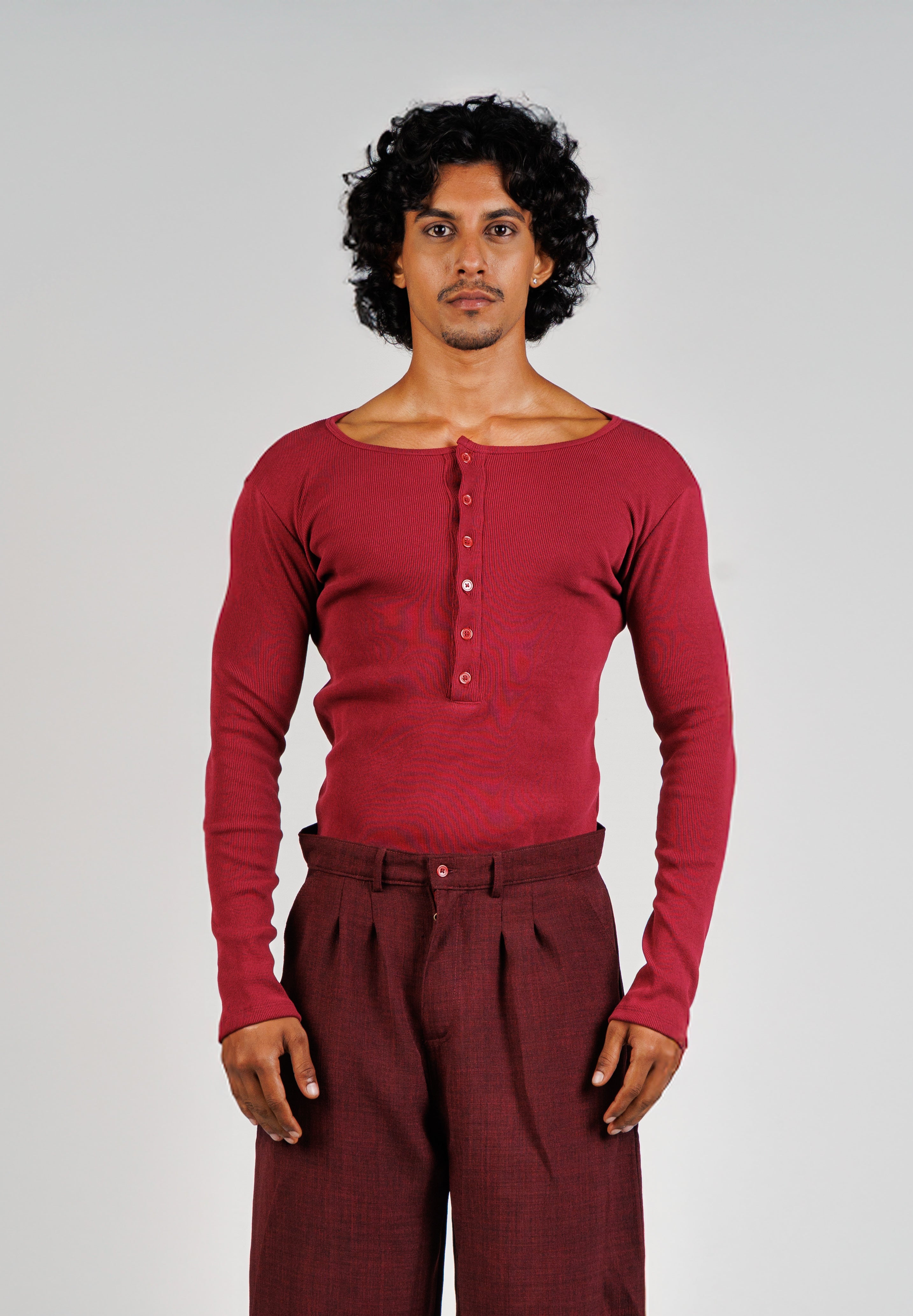 The Solstice Rib Henley